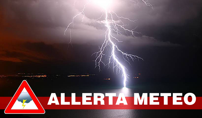 Allerta meteo della Protezione Civile per forti venti di burrasca al centro-sud a Pasquetta