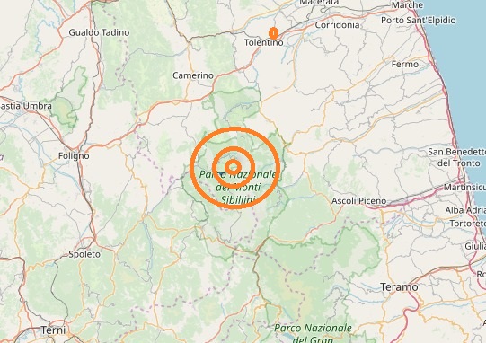 terremoto oggi Marche