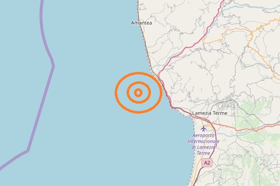 Terremoto Calabria oggi, martedì 20 maggio 2019: scossa intensa avvertita sulla costa