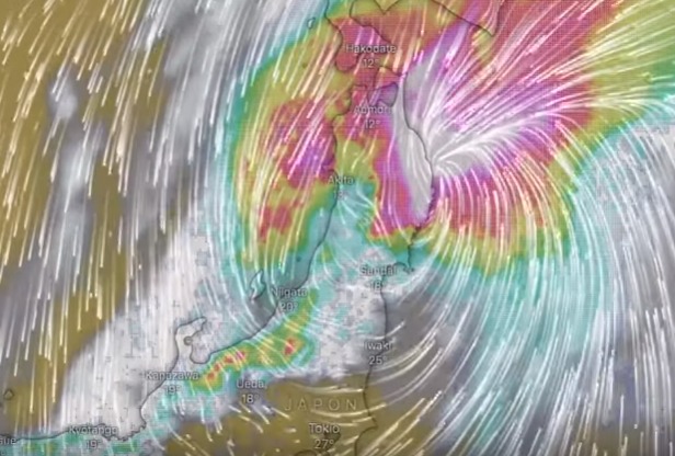 Il tifone Hagibis si dirige verso le coste del Giappone: annullati i match dei mondiali di Rugby