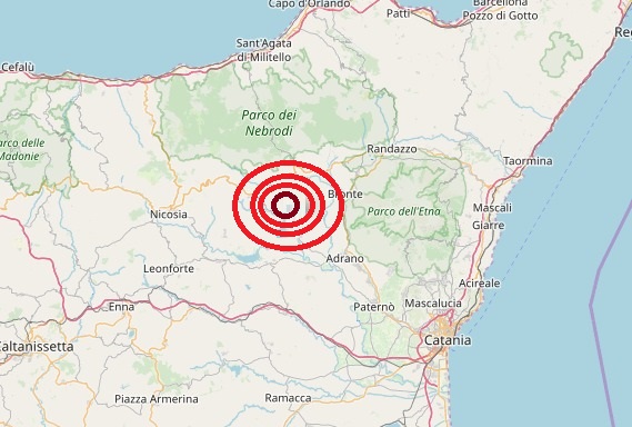 Terremoto Sicilia oggi, lunedì 1 aprile 2019: scossa nella provincia di Enna
