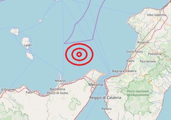 Terremoto Sicilia oggi, martedì 28 maggio 2019: scossa intensa sulla Costa messinese