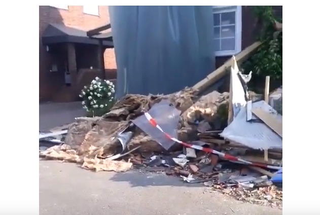 Tornado nella Renania e in Sassonia causano danni ingenti alle abitazioni – VIDEO