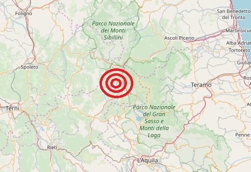 Terremoto Lazio oggi, 14 agosto 2019: scossa intensa avvertita nella provincia di Rieti