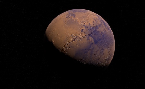 Su Marte sarebbero esistiti in passato laghi salati che si sono essiccati
